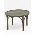 Philip laverne 1908  1988 kelvin laverne b 1936 chan occasional table new york 1960s patinated and polychromed bronze pewter raised signature 17 x 28 dia