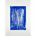 Gunther forg german b 1952 lithograph untitled plate 8 from raum 1987 framed signed dated and numbered 6208 28 x 20 sheet