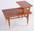 Lane Teak StepBack End Table