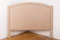 Cream Colored Velvet Queen Headboard