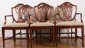 Hepplewhite Style Dining Chairs Six 6