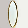 Labarge oval gilt mirror usa 1950s unmarked 49 x 19 12x 2 12