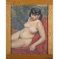 Robert turner american19132005 three oil on canvas nudes all framed one signed together with ten slashed oil on canvas nudes all unframed largest 30 x 20