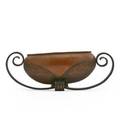 Coardere art deco center bowl france 1920s hammered copper forged iron stamped coardere 7 x 20 x 8