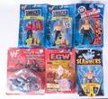 Wrestling Action Figures Six 6