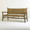 Old hickory attr settee in ca 1920 37 12 x 75 x 24