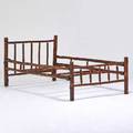 Old hickory attr twin bed usa ca 1920 unmarked 37 x 45 x 82