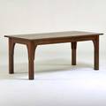 Style of gustav stickley contemporary dining table later 20th c quartersawn oak unmarked 30 x 71 x 36