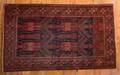 Geometric  Animal Design 37 x 68 Rug