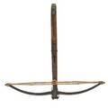 English crossbows three 18th19th c two stone bows and a sporting longest 39