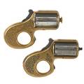James reid pepperboxes two 22 caliber my friend knuckle dusters with brass frames and steel barrels serial nos 15485 and 15045 ca 1867 both marked 4