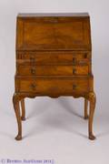 English Mahogany Ladies Secretary Desk