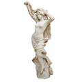 Classical marble sculpture draped nude woman late 19thearly 20th c 35 12