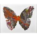Damien hirst british b 1965 butterfly spin painting created at damien hirst spin workshop 2009 acrylic on paper framed bears hirst blindstamp and stamped with signature and inscription th