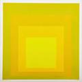 Josef albers americangerman 18881976 study for homage to the square ek id 1970 screenprint in colors framed signed dated titled and numbered 42125 14 58 x 14 58 sight provenanc