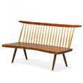 George nakashima bench with back