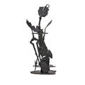 Albert paley fire tool set