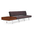 Florence knoll sofa with table