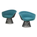 Warren platner knoll pair of armchairs
