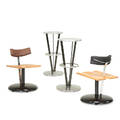 Stendig pair of swivel chairs and barstools