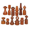 Jens quistgaard dansk twelve pepper mills