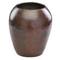 Dirk van erp large hammered copper vase