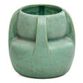 Teco fine buttressed vase