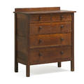 Gustav stickley chest of drawers