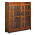 Gustav stickley doubledoor bookcase