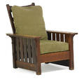 Gustav stickley flat arm morris chair