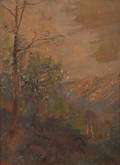 Oil on Board Landscape Signed
