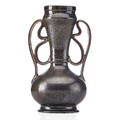 George ohr exceptional twohandled vase