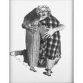 Cindy sherman american b 1954 untitled mother embracing children 197689 gelatin silver print framed signed dated and numbered 108200 10 x 8 sheet publisher printed matter p