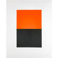 Ellsworth kelly american b 1923 untitled 1972 lithograph in colors framed signed and numbered 79125 33 14 x 26 sight literature axsom 84 provenance private collection north carol