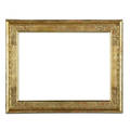 Bernard badura american 18961986 hand carved and incised gold leaf frame ca 1960 signed 12 18 x 16 18 rabbet 15 14 x 19 14 outside provenance private collection pennsylva