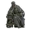 Albert ernest carrierbelleuse french18241887 attr bronze sculpture of philosopher unmarked 11