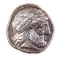 Ancient kingdom of macedon ar tetradrachm coin