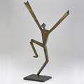 Harriett kittay figural sculpture usa 1980 bronze signed dated and numbered 32 x 19 34 x 9