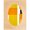 Ilya bolotowsky american 19071981 screenprint in colors series 7 framed signed and numbered 19125 39 78 x 30 14 sheet