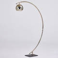 Italian arc floor lamp 1970s unmarked 59 x 43 x 8