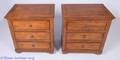 Ethan Allen ThreeDrawer Nightstands Pair 2