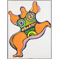 Niki de st phalle french 19302002 nana framed signed and numbered 162300 25 78 x 19 sheet