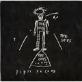 Jeanmichel basquiat american 19601988 offset lithograph album cover album inside the offs 1984 from an edition of 2500 12 14 x 12 38