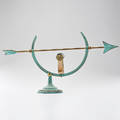 Outdoor armillary sundial with celtic knot florida brass with verdigris finish sticker label 19 x 31 x 18 12