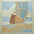 Marblehead ship tile marblehead ma 190436 stamped ship mark 6 x 6 x 1