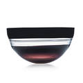 Sonja blomdahl b 1952 large incalmo glass bowl seattle wa 1984 signed sonja b5884 7 x 13 12