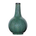 Adelaide robineau 1865  1929 porcelain vase fine celadon crystalline glaze syracuse ny 1921 incised 9 ar 21 5 12 x 3 14