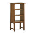 Harvey ellis 1852  1904 gustav stickley magazine stand eastwood ny ca 1908 branded paper label 41 12 x 22 x 13