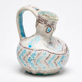 Guido gambone small glazed earthenware pitcher italy ca 1960 signed gambone italy with donkey mark 5 x 5