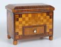 TURNBRIDGE WELLS INLAID JEWELRY BOX